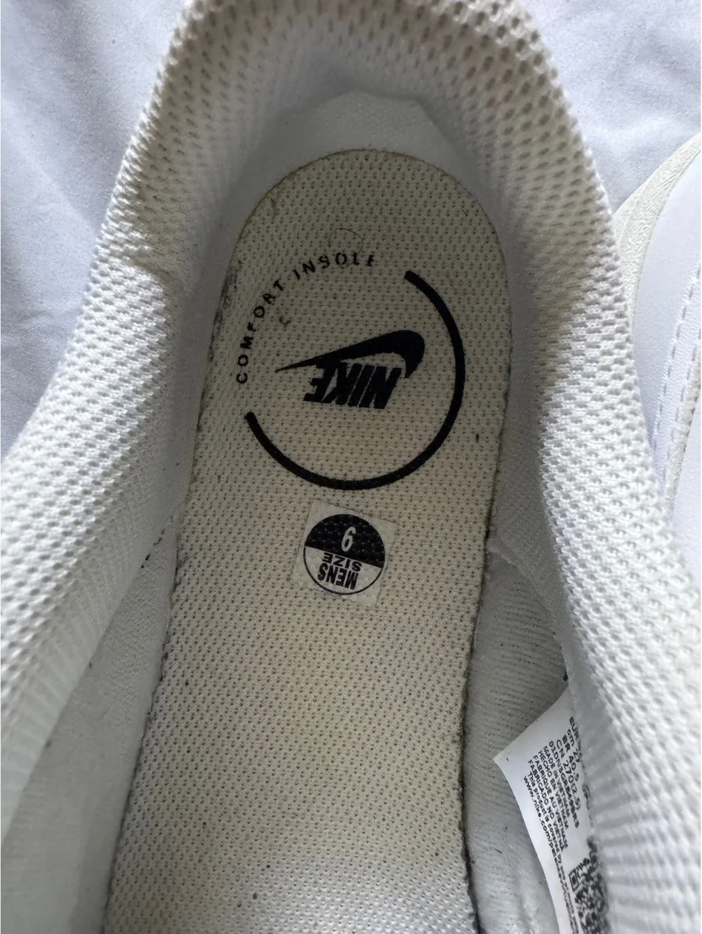 Nike Court Royale 2 Low 'Triple White' Sneakers Sz 9